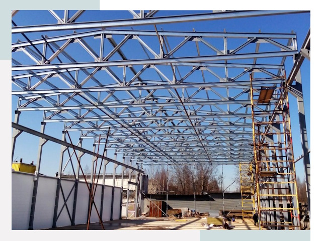 Строительство цехов в Мелеуз от 614 руб. под ключ