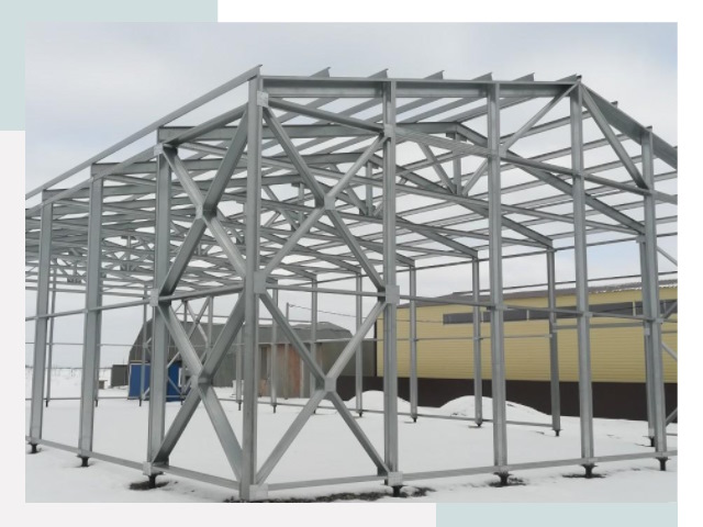Каркасные ангары в Мелеузе