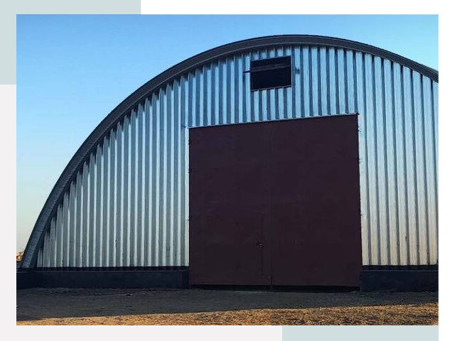 Бескаркасные ангары в Мелеузе