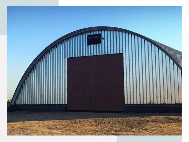Арочные ангары в Мелеузе