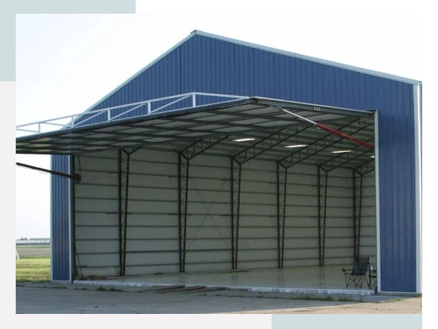 Прямо стенные ангары в Мелеузе