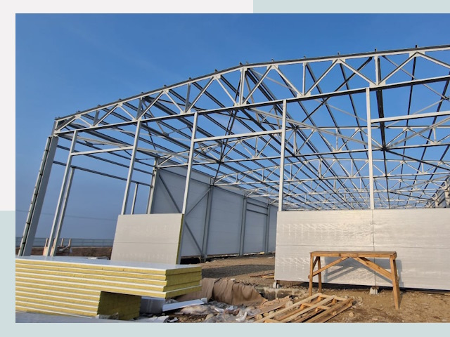 Утепленные ангары в Мелеуз от 614 руб. за м²