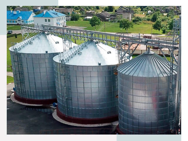 Металлические силосы в Мелеузе