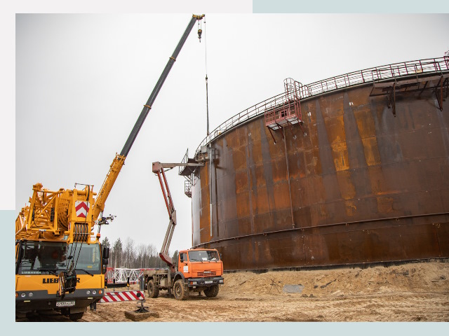 Монтаж резервуаров в Мелеузе от 614 руб. за м³