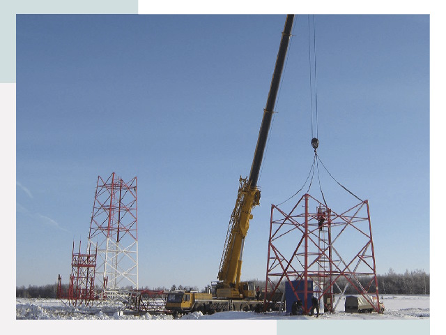 Монтаж вышек связи в Мелеузе