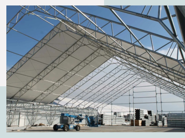 Каркасно-тентовые сооружения от СтальСтрой-Млз по цене 614 руб.