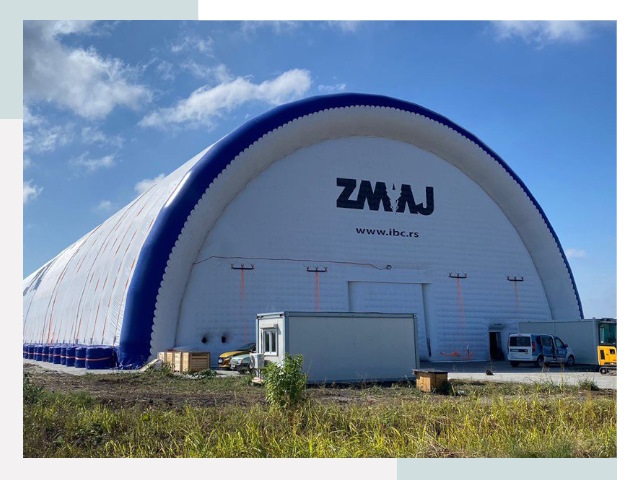 Брендирование ангаров в Мелеузе