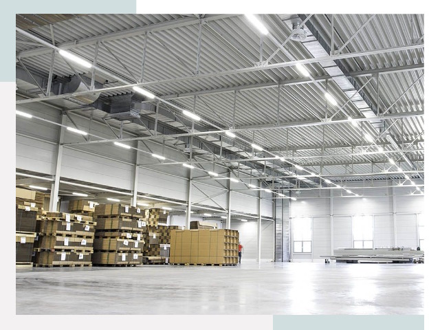 Освещение ангаров в Мелеузе