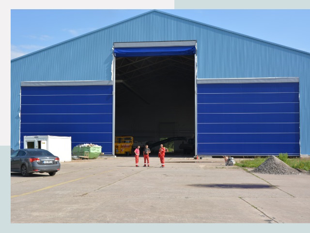 Ангарные ворота в Мелеуз от СтальСтрой-Млз по цене 614 руб.