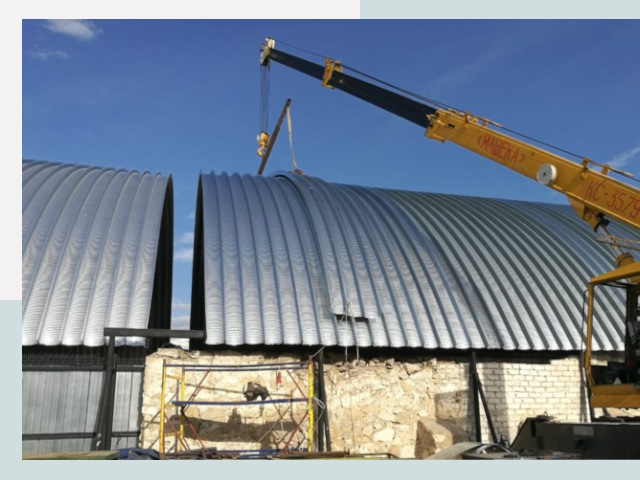 Реконструкция ангаров в Мелеузе от 614 руб.