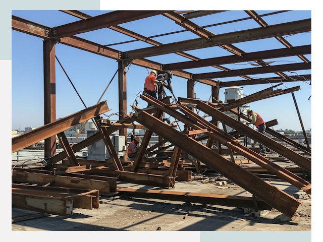 Демонтаж металлоконструкций в Мелеузе от 614 руб.