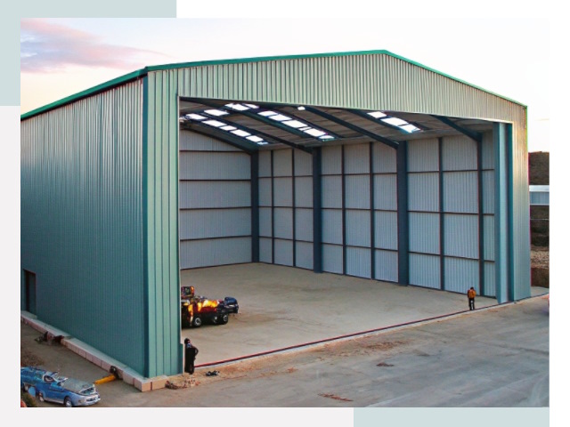 Строительство ангаров в Мелеузе