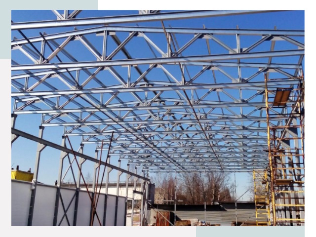 Металлокаркасы для складов в Мелеузе