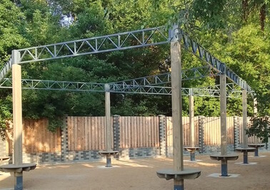 Терраса из металлоконструкций под ключ, проектирование, изготовление и монтаж от СтальСтрой-Млз